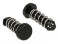 DELOCK Snap Rivet for heat sink - set 10 pieces black