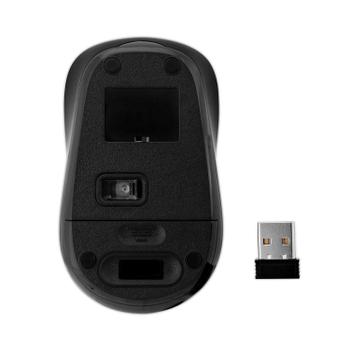 V7 WIRELESS OPTICAL 4 BUTTON MOUSE 2.4GHZ/ MOBILE/ 1600DPI/ W/ BATTERY WRLS (MW100-1E)