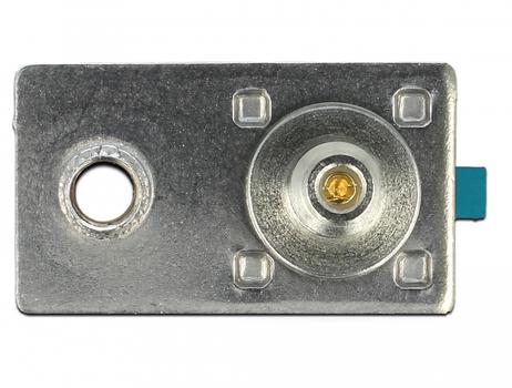 DELOCK FAKRA Z plug spring pin for soldering 1 prepunched hole (89812)