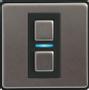 Lightwave Dimmer 1 Gang EU StainlessSteel