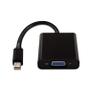 V7 MINI DP TO VGA ADAPTER BLACK MINI DP TO VGA ADPTR 1080P FHD CABL