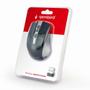 GEMBIRD Wireless optical mouse MUSW-4B-04-GB,  1600 DPI, nano USB, spacegrey/ black (MUSW-4B-04-GB)