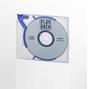 DURABLE QUICKFLIP CD/DVD Hülle 10 Stück blau