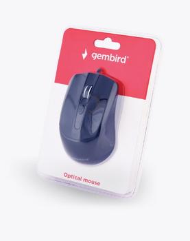 GEMBIRD MOUSE USB OPTICAL BLACK MUS-4B-01 GEMBIRD (MUS-4B-01)