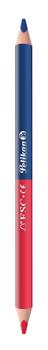 PELIKAN Buntstifte rot&blau 3-eckig dick FSC 2er Blister (811118)