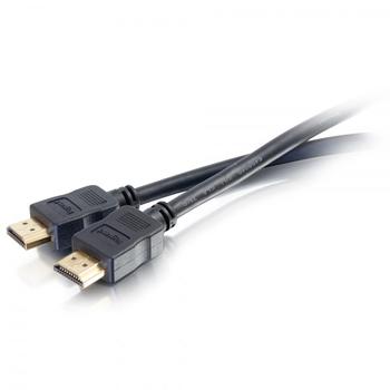 C2G G 5.5m (18ft) Premium High Speed HDMI Cable with Ethernet - 4K 60Hz - Premium High Speed - HDMI cable with Ethernet - HDMI male to HDMI male - 5.5 m - shielded - black - 4K support (80987)