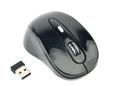 GEMBIRD Wireless optical mouse MUSW-6B-01, 1600 DPI, nano USB, black