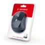 GEMBIRD Wireless optical mouse MUSW-6B-01,  1600 DPI, nano USB, black (MUSW-6B-01)