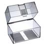 HERLITZ Karteikasten A7 leer transparent   für 300 Karten (1907021)