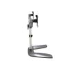 STARTECH Dual Monitor Stand - Articulating Arms - Height Adjustable - For VESA Mount Monitors Up to 32inch - Steel/ Aluminum (ARMDUALSS)