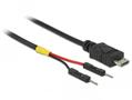 DELOCK USB Power Cable Micro-B to 2x pin header male 10 cm (85406)