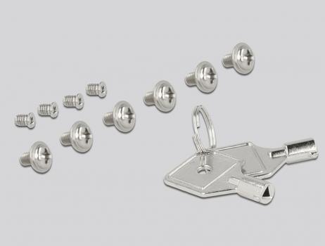 DELOCK Lagrings mobil rack 2.5 Sort (47232)