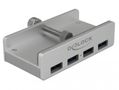 DELOCK External USB 3.0 4 Port Hub with Locking Screw (64046)