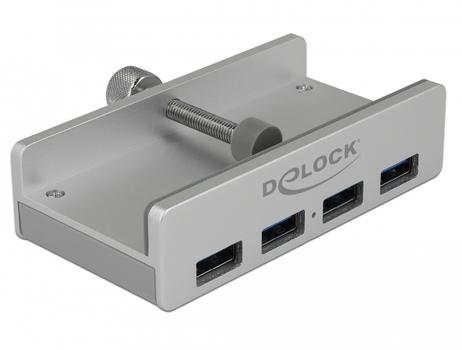 DELOCK External USB 3.0 4 Port Hub Locking Screw (64046)