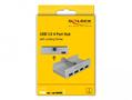 DELOCK External USB 3.0 4 Port Hub Locking Screw (64046)