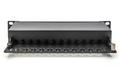 DIGITUS CAT 6, PATCH PANEL CLASS E, SHIELDED, 12 PORT CABL (DN-91612S)