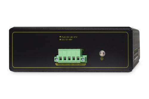 DIGITUS Industrial Gigabit Ethernet PoE+ Switch 4-port PoE + 2-port SFP 802.3at DIN rail IN (DN-651109)