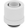 CORSAIR Hydro X Fitting Softline XF Compression 10/13mm, Fittings 4-Pack, White (CX-9051006-WW)