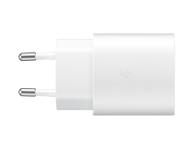 Samsung 25 watt reiseadapter - USB-C med kabel, USB PD 3.0 PPS (EP-TA800XWEGWW)