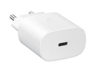Samsung 25 watt reiseadapter - USB-C med kabel, USB PD 3.0 PPS (EP-TA800XWEGWW)