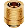 CORSAIR Hydro X Fitting Softline XF Compression 10/13mm, Fittings 4-Pack, Gold
