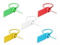 DELOCK Cable Ties with label tap L 180 x W 2.5 mm 10 pieces assorted colors (18825)