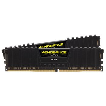 CORSAIR V LPX 64GB DDR4 3600MHz, 2x288, 1.35V, Black (CMK64GX4M2D3600C18)