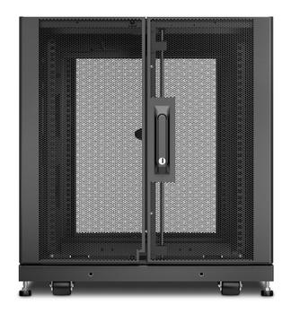 APC NetShelter SX 12U Server Rack Enclosure 600mm x 1070mm w/ Sides Black (AR3103)