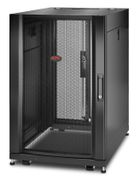 APC NetShelter SX - Rack cabinet - black - 18U - 19" - for P/N: SURT48RMXLBP