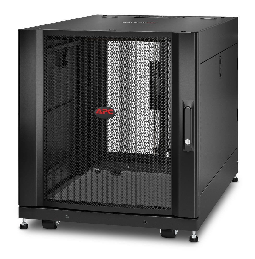 APC NetShelter SX - Rack cabinet - black - 12U - 19