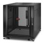 APC NetShelter SX - Rack cabinet - black - 12U - 19" - for P/N: SURT48RMXLBP