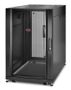 APC C NetShelter SX - Rack cabinet - black - 18U - 19" - for P/N: SURT48RMXLBP