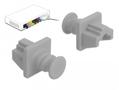DELOCK Dust Cover for RJ45 jack 10 pieces grey (86508)