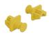 DELOCK Dust Cover for RJ45 jack 10 pieces yellow