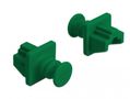 DELOCK Dust Cover for RJ45 jack 10 pieces green