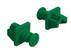 DELOCK Dust Cover for RJ45 jack 10 pieces green