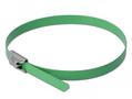 DELOCK Stainless Steel Cable Ties L 300 x W 4.6 mm green 10 pieces