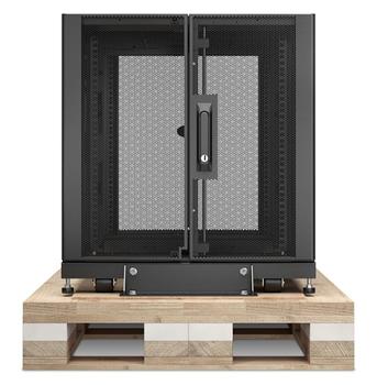 APC NetShelter SX 12U Server Rack Enclosure 600mm x 1070mm w/ Sides Black Shock Packaging (AR3103SP)