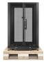 APC C NetShelter SX - Rack cabinet - black - 18U - 19" - TAA Compliant - for P/N: SURT48RMXLBP (AR3006SP)