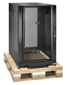APC C NetShelter SX - Rack cabinet - black - 18U - 19" - TAA Compliant - for P/N: SURT48RMXLBP (AR3006SP)