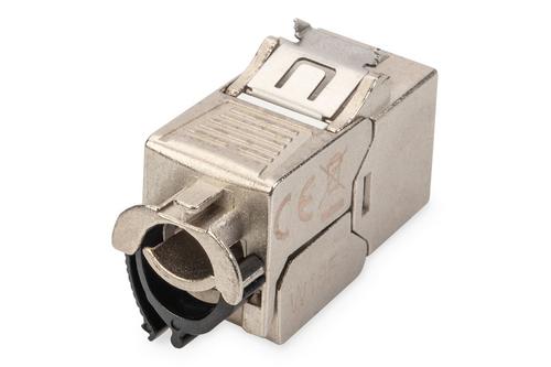 DIGITUS CAT 6A Keystone Modul, geschirmt,  Set (24 Stück) (DN-93619-24)