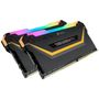 CORSAIR V RGB PRO 16GB DDR4 3000MHz, 2x288, 1.35V, Black (CMW16GX4M2C3000C15-TUF)