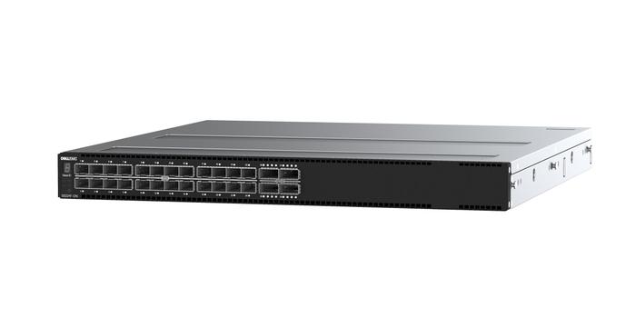 DELL EMC S5224F-ON Switch, 24x 25GbE SFP28, 4x 100GbE QSFP28 ports, IO to PSU air, 2x PSU (210-APHQ)