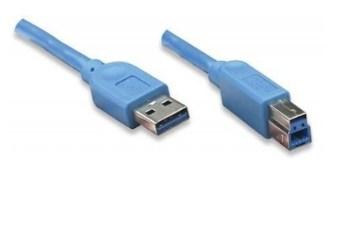 TECHLY Usb 3.0 Cable A Male / B Male (ICOC-U3-AB-10-BL)