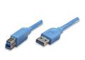 TECHLY Usb 3.0 Cable A Male / B Male (ICOC-U3-AB-10-BL)