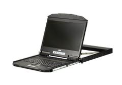 ATEN Rack Konsoll 19" Slideaway USB/& HDMI Single Rail Full