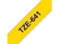 BROTHER Brother TZe641 Sort tekst / Gul tape 18 mm x 8 m tape - Original