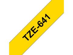BROTHER 18MM Black On Yellow Tape (TZE641)