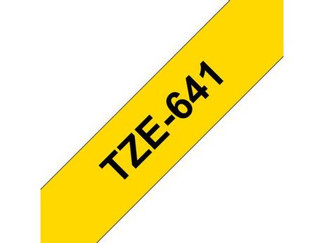 Brother TZe-641 - laminert teip - 1 kassett(er) - Rull (1,8 cm x 8 m) (TZE641)