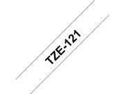 Brother 9MM Black On Clear Tape